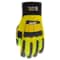 Cestus Winter Impact Gloves, Cotton Palm, Waterproof, Insulated, M 5076-M - alternate 1